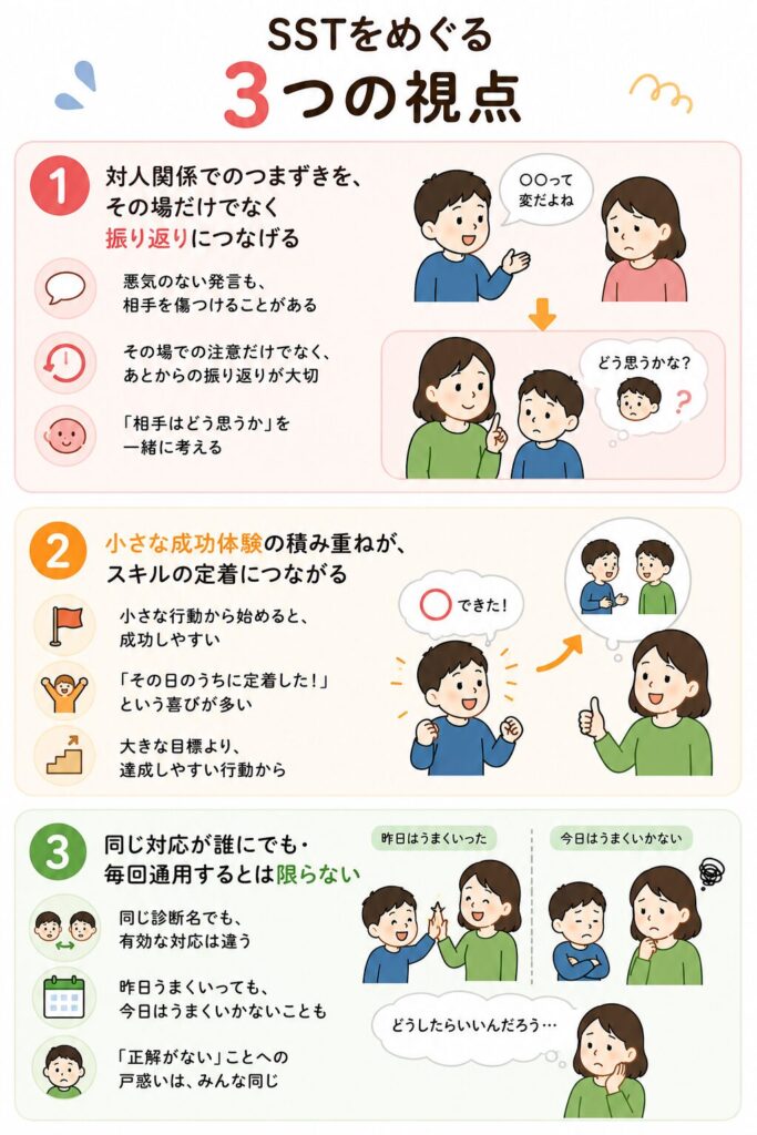 SSTをめぐる3つの視点