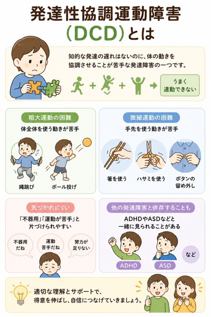 発達性協調運動障害(DCD)とは