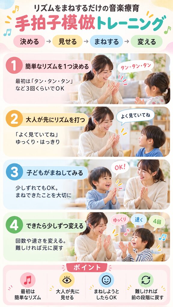 音楽療育の実践ステップ